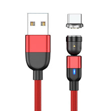 Load image into Gallery viewer, 3 Pack Magnetic 540 Fast Charging Data Cable Charger For Type-C Micro USB iPhone