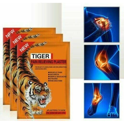 Red Tiger Balm Patch Plaster Relief 20 Patch - 5 x 4 Pack (i)