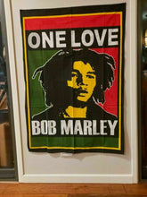 Load image into Gallery viewer, Bob Marley One Love Hippie Psychedelic Wall Hanging Tapestry for Festivals
