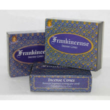 Load image into Gallery viewer, Incense Cones Frankincense 12 Boxes x10 (120 cones) Kamini (i)
