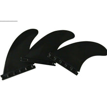 Load image into Gallery viewer, Futures Surf Fins Composite Set (3) Black Surfboard Fins (fn)
