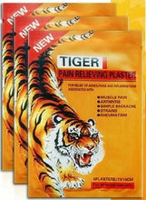 Load image into Gallery viewer, Tiger Pain Relief Patches - 15 Pks - 60 pcs  7x10cm Plaster Patch Red Warm AU
