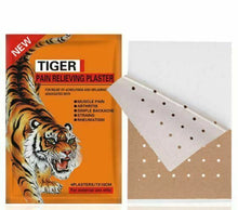 Load image into Gallery viewer, Tiger Pain Relief Balm Patches - 10 Pks - 40 pcs  7x10cm Plaster Patch Red Warm

