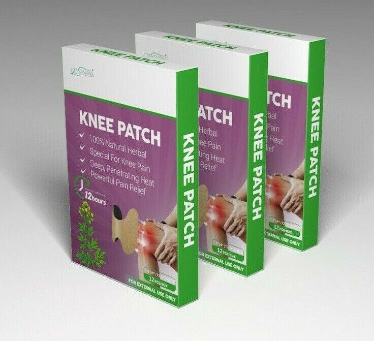 Wormwood Plaster Knee-Sticker Pain Relief Patch 4 Pks 48pcs 10x13cm Plaster